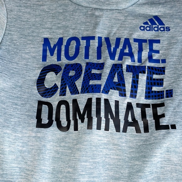 Adidas Boys Matching Set Blue&Black Size 4 “Runs Big” like 5 - Picture 3 of 6